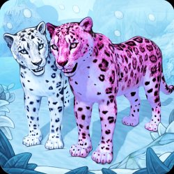 Snow Leopard Family Sim Online on PC