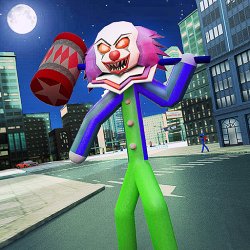 Scary Clown Stickman City Attack on PC