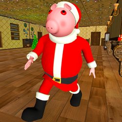 Piggy Santa Rush Gift Delivery on PC
